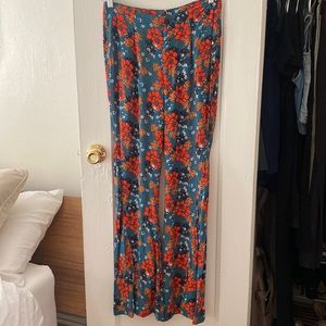 Free People Floral Pants